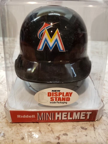 Riddell MLB Miami Marlins Mini-Batting Helmet Cover