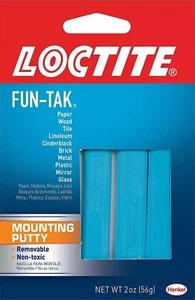 Loctite Fun-Tak Montagekitt, 2 oz, 1, Geldbörse einzeln, blau - Bild 1 von 7