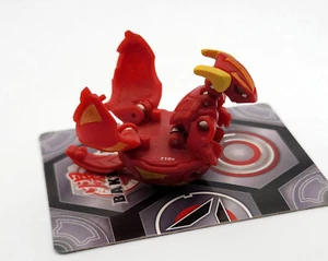 Bakugan Helix Dragonoid Red Pyrus Gundalian Invaders 710G Battle Brawlers - Picture 1 of 2
