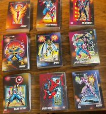 1992 MARVEL SUPER HEROES AND VILLAINS 375 IMPEL CARDS 