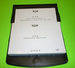 2024 CADILLAC CT5 OWNERS MANUAL SET GUIDE 24 +case LUXURY PREMIUM SPORT V BLACKW - Picture 1 of 1