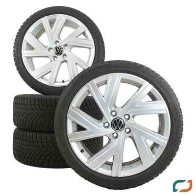 Original VW Golf 8 GTI R GTD Winterräder Winterreifen 18Zoll Bergamo 5H0601025AE - Bild 1 von 4