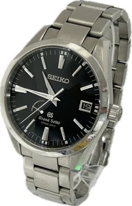 Seiko Grand Seiko Spring Drive 9R65-0BM0 SBGA101 Black Auto Mens Watch A4348 - Picture 1 of 12