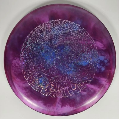 Disco de golf DGA Proline Tremor gama media - sello abierto Lime Bluff - púrpura  Foto 1 de 4