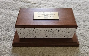 Raro fermacarte demolizione mattoncini corpo Warren Fisher GM Tech Center - Foto 1 di 8