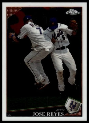 2009 Topps Chrome Jose Reyes #160 - Image 1 of 2