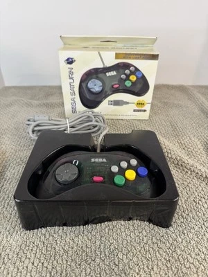 Retro-Bit Official Sega Saturn USB Controller Pad (Model 2) for Sega Genesis ... - Image 1 of 4