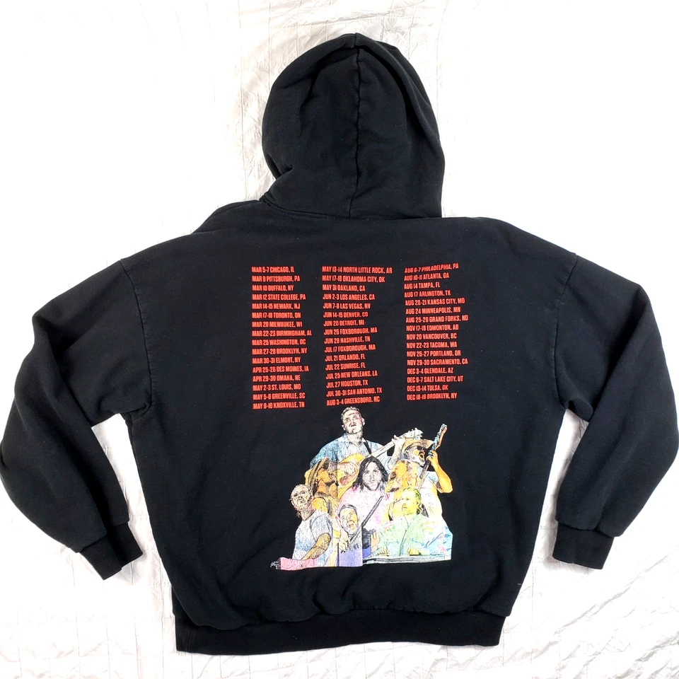 Sudadera con capucha Zach Bryan The Quittin Time Tour para hombre XL negra 2024 Band Merch Foto 1 de 4