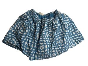 Mini Boden Butterfly Floral Blue Skirt Girl 5/6Y Garden Fairy - Picture 1 of 6