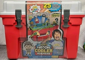 NEU Ryan's World Camping Abenteuer exklusive tolle Kühlbox Überraschung Ziel Spielzeug - Bild 1 von 2