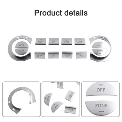 Stylish AC Button Trim for Mercedes For CLA GLA C117 X156 2013 to 2018 - Image 1 of 4