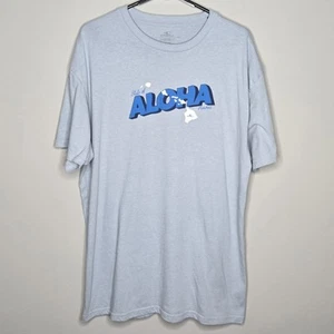 Vintage - O'Neill ALOHA - Men's XL Short Sleeve Graphic T-Shirt - Blue Heather - Picture 1 of 1
