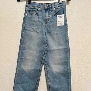 NWT DENIZEN from Levi's Boys' Loose Fit Adjustable Waist Light Blue Jeans 5 - Picture 1 of 7