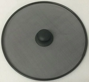1 And 2 x QUALITY FRYING PAN PROTECTIVE SPLATTER COVER SCREEN GUARD MESH FAT OIL - Picture 1 of 5