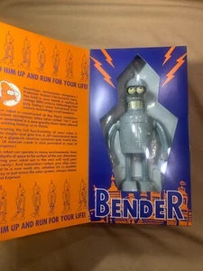 FUTURAMA BENDER OFFICIAL WIND-UP ROBOT ACTION FIGURE TOY VINTAGE 2000 - Picture 1 of 5