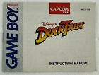 Duck Tales (Nintendo Game Boy, 1990) Instruction Manual ONLY