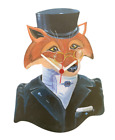 Mrs Fox Clock - Fox Clocks - Foxes Fox and Hounds - Fox Gift Fox Gifts -CC2-C