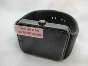 Reloj pulsera inteligente digital correa negra necesita cable de carga - Imagen 1 de 12