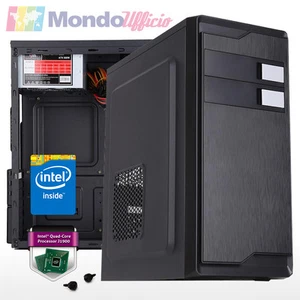 PC Computer Desktop Intel J1900 2,42 Ghz Quad Core - Ram 8 GB DDR3 - SSD 480 GB - Foto 1 di 1