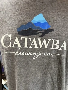 Catawba brewing Co. North Carolina gray long sleeve T-shirt large Beer - Picture 1 of 10