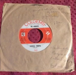 CLASSIC ROCK - THE MONKEES - VALLERI - 45 RPM - (ORIGINAL)  Vg+ - Picture 1 of 5