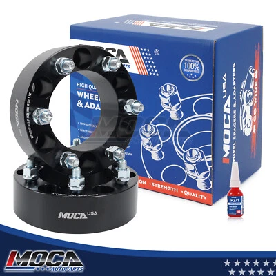 2 piezas espaciadores de rueda de 2" para Toyota 4Runner Tacoma FJ Cruiser 6x5,5 6x139,7 M12x1,5 Foto 1 de 4