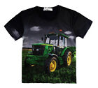 Jungen T-Shirt Traktor Trecker Fotodruck Farmer H-224