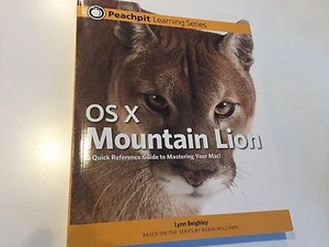 Apple Training Series, OS X 10.7/10.8 Lion/Mountain Lion 3 book set by Peachpit - Picture 1 of 4