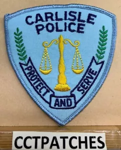 CARLISLE, IOWA POLICE SCHULTERAUFNÄHER IA - Bild 1 von 2