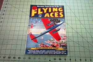 FLYING ACES NOVEMBER 1938 AVIATION FACT, FICTION, MODEL BUILDING PULP - Picture 1 of 4
