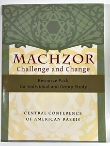 Machzor : Challenge and Change Resource Pack - CCAR Judaism 2010 Pbk - Picture 1 of 2