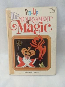The Pop-Up Tournament of Magic Childrens Book Vintage Random House Miller Pop Up - Foto 1 di 12
