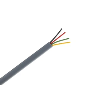 1M CAVO PIATTINA TELEFONICO 4P telefono 4 poli internet modem adsl rj11 rete dsl - Afbeelding 1 van 1