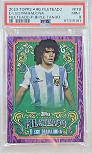 2023 Topps Fileteado Argentina Diego Maradona Purple Tango Argentina 6/15 - Picture 1 of 2