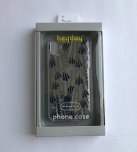 heyday Apple iPhone X/XS Case - Art Deco X Xs USA hard shell Rubber Bumper - Picture 1 of 4