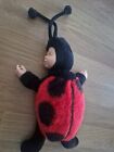 Vintage Collectable Anne Geddes Baby Doll, Ladybird, Preowned. Small.