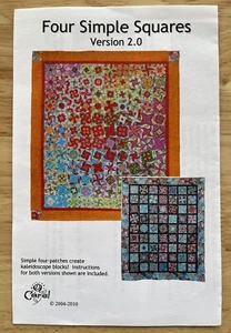 Vier einfache Quadrate V.2.0. Schnittmuster von O Carol ~ Carol Morrissey - Bild 1 von 5