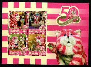 ALDERNEY 2024 BAGPUSS M/S  MNH - Picture 1 of 1