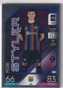 Topps Match Attax Champions League 22/23 No. 148 Pedri Primera Edición - Imagen 1 de 1