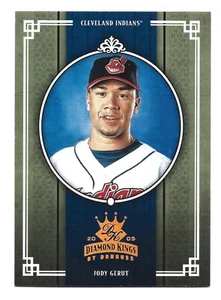 /100 Bronze 2005 Donruss Diamond Kings #77 Jody Gerut Cleveland Indians Baseball - Picture 1 of 2