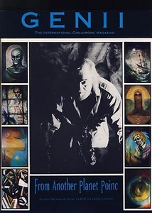 Gene Poinc Genii Conjurors' Magazine - Magicians, Magic Tricks - October 1994 - Imagen 1 de 2