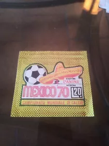 MEXICO 70 Panini Tüte Bustina Pack Sobres Bag figurine sticker cromo wc wm Copy - Foto 1 di 3