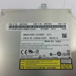 ThinkPad W540 W541 T440p T540p Hitachi-LG GU90N 8X CD DVD RW Burner drive SATA - Picture 1 of 4