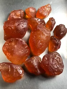 145Ct Mindblowing Rough Spessartite Garnet Naturla Facet On Cab quality@ Madaga - Picture 1 of 5