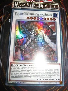 YU-GI-OH! SR KARAKURI 00NBUREIBU LE SUPER SHOGUN IGAS-FR043 NEUF EDITION 1 MINT - Imagen 1 de 1