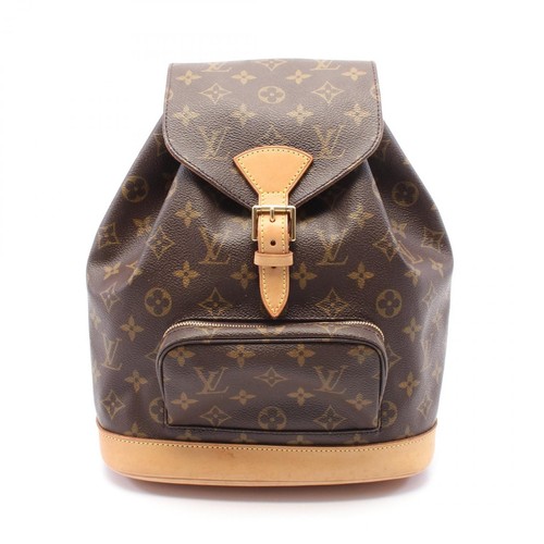 LOUIS VUITTON（LV） Zaino zaino Louis Vuitton Montsouris MM M51136 monogramma pelle marrone