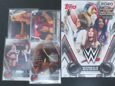 2020 WWE Topps Women's Division 1-100 PICK Cards Complete Your Set Insert Lot - Image 1 of 2