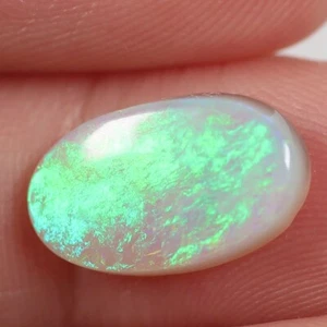 2.17ct Natural Solid Opal, 8 x 13 x 3mm Polished Australian Light Opal - Picture 1 of 6