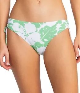 MSRP $46 Roxy OG Bikini Hipster Bottom - Green & White -Size Medium -NEW IN TAGS - Picture 1 of 13