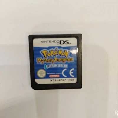 Pokemon Mystery Dungeon Squadra Di Soccorso Blu Nintendo DS NDS Solo Cartuccia  - Immagine 1 di 2